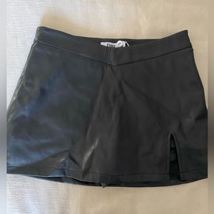 Tiger Mist Mini Leather SKORT